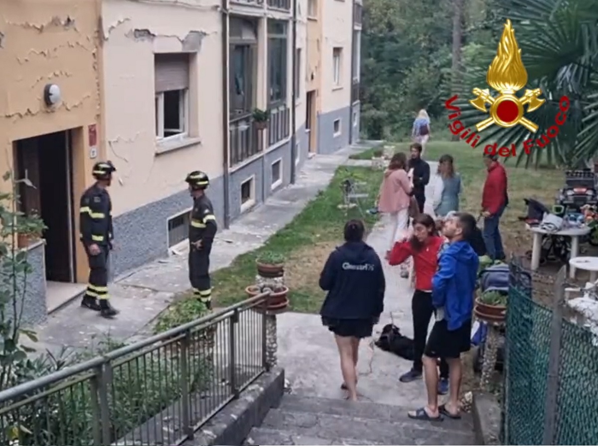 terremoto marradi controlli vigili del fuoco