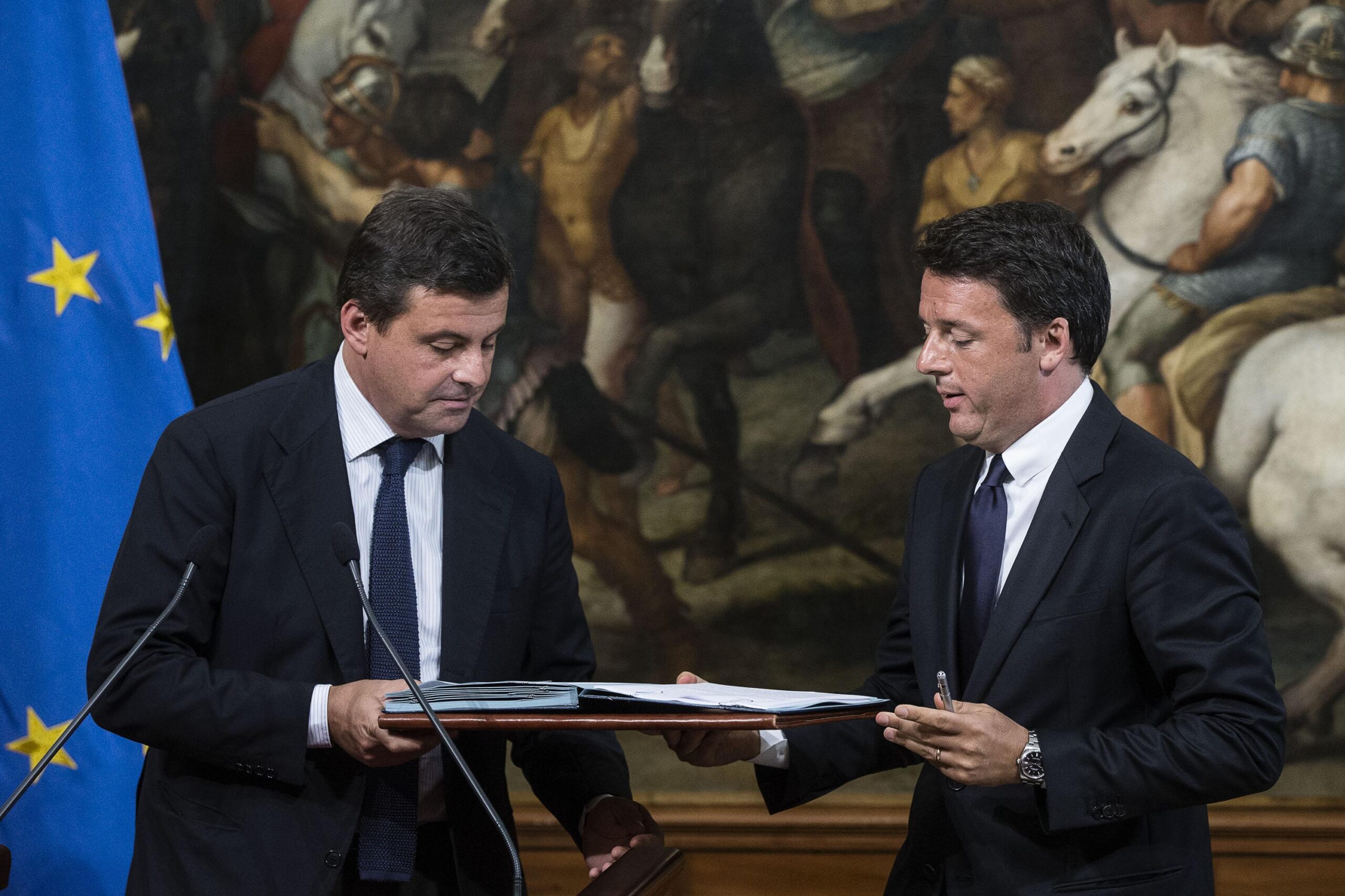 renzi calenda divorzio italia viva azione