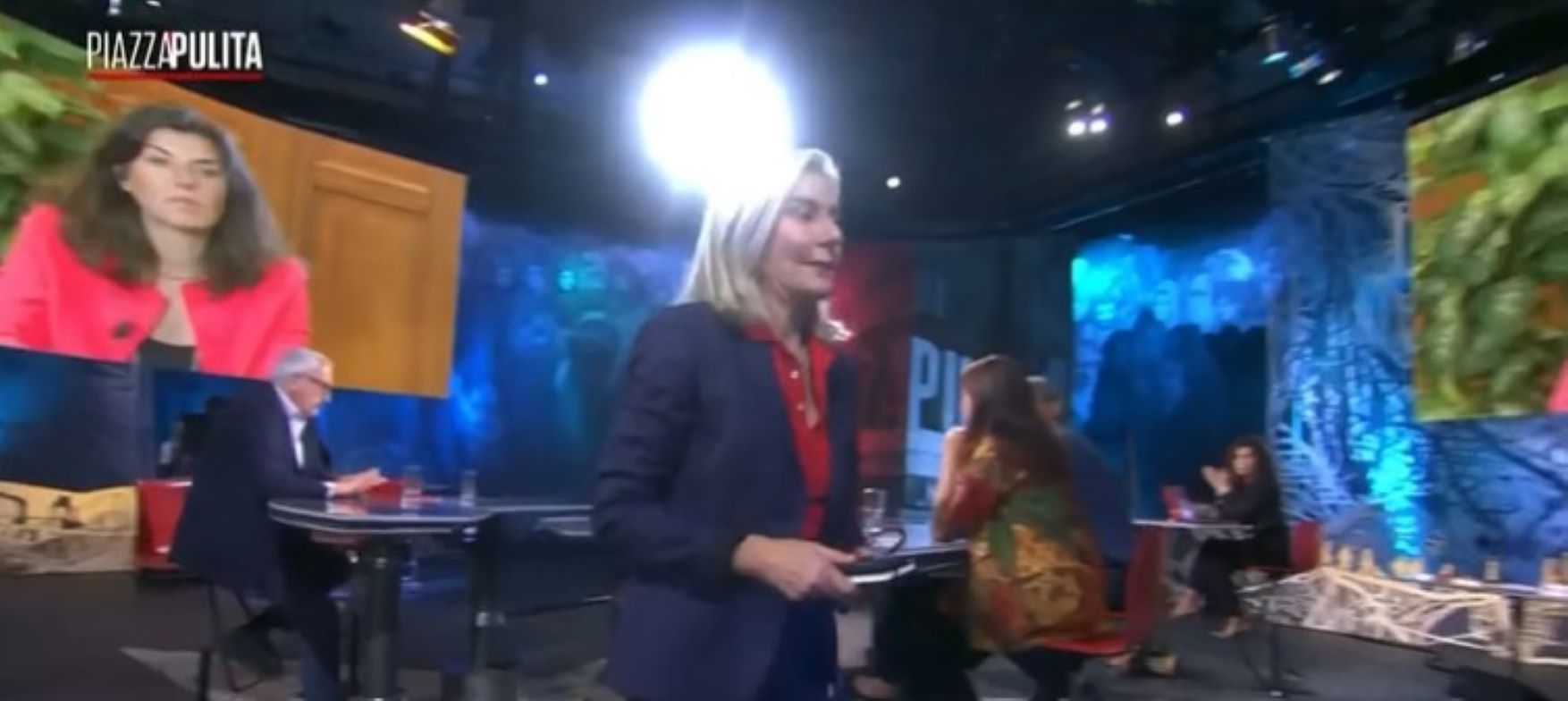 Altro show tv della diplomatica emula di Orsini. Anche Formigli perde la pazienza e lei lascia lo studio – Il video