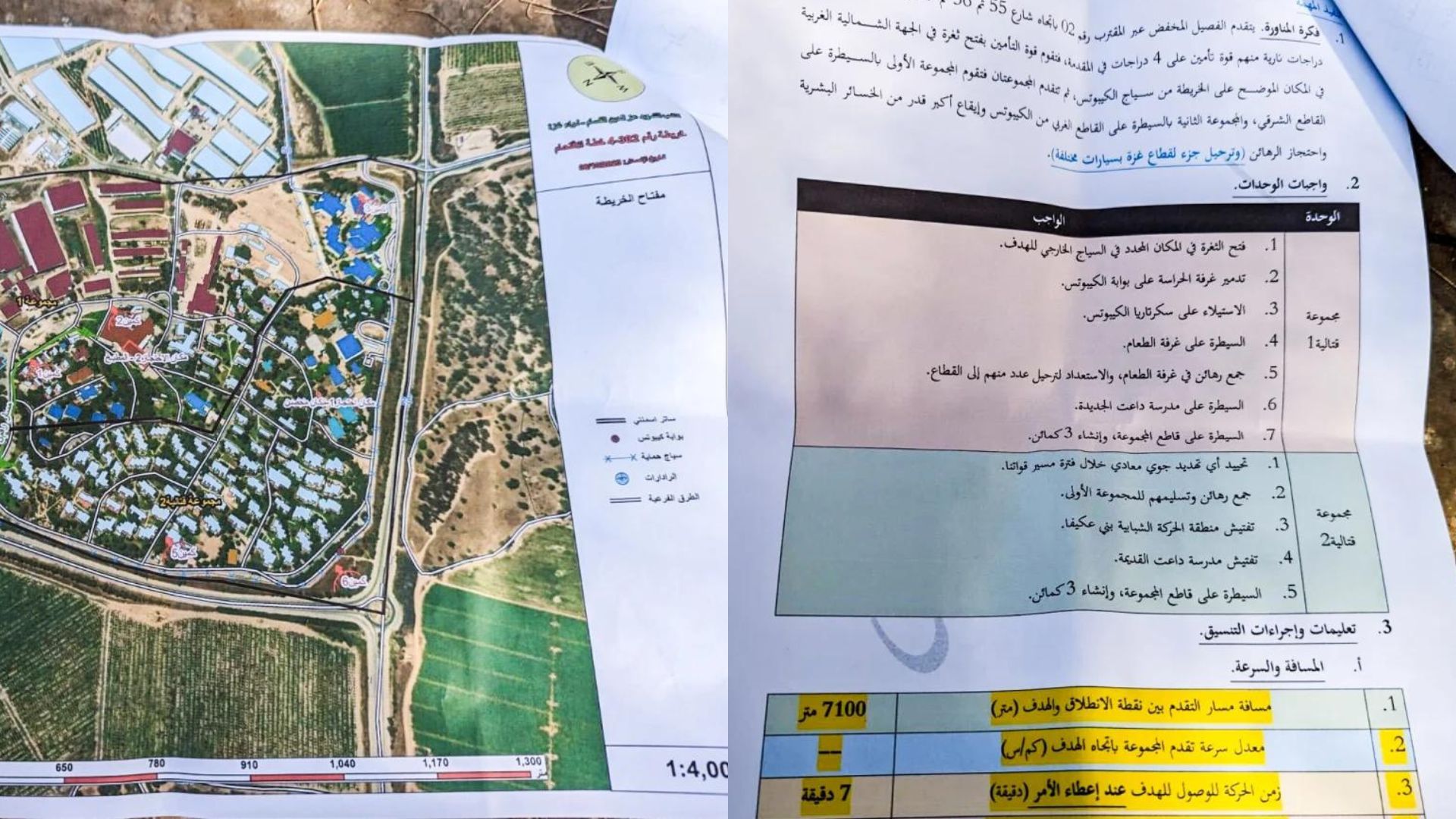 Kibbutz Kfar Aza massacre NBC: “Detailed maps and plans were found to attack schools and youth centers” – Documents