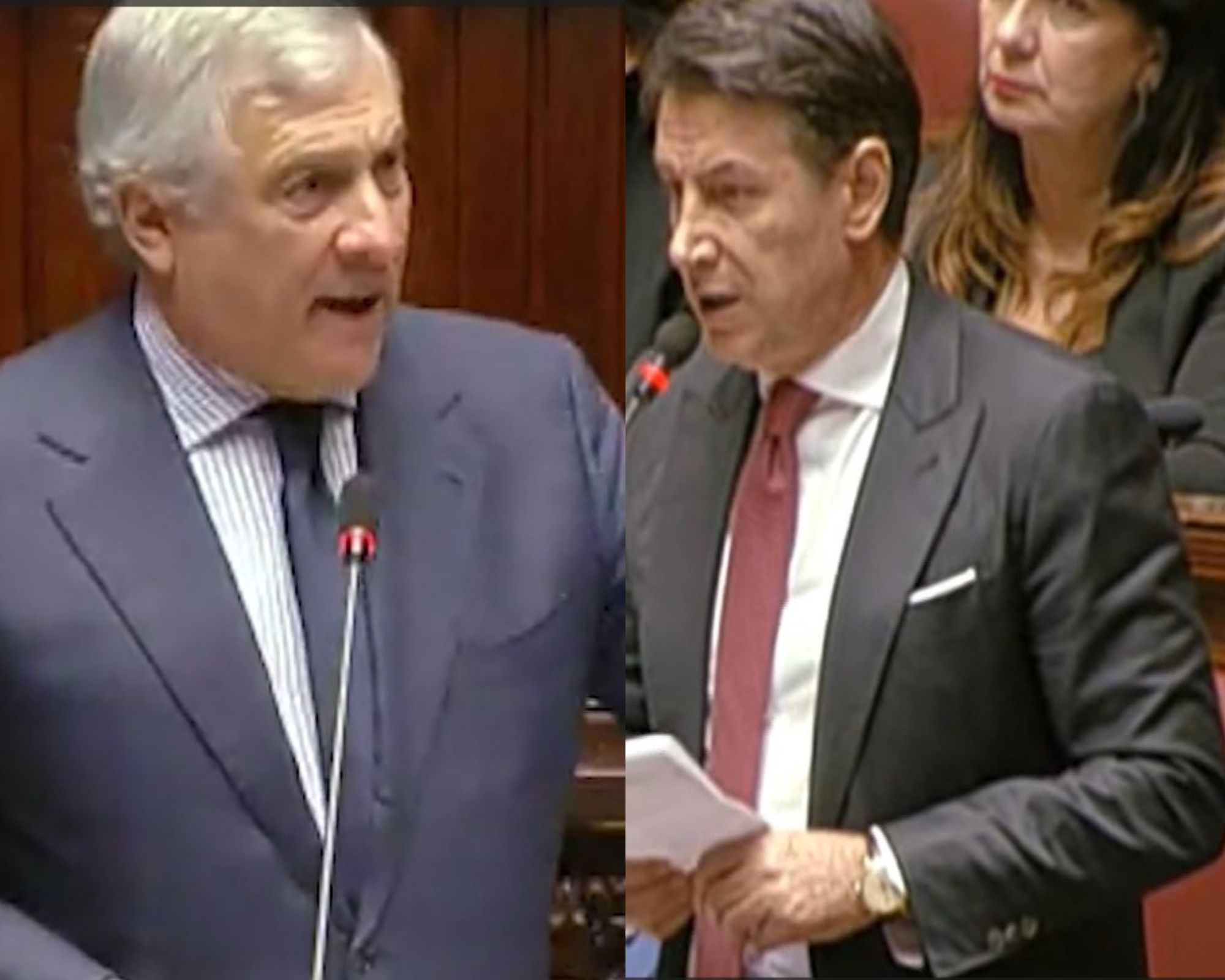 Israele-Gaza, scontro alla Camera tra Conte e Tajani. Il leader M5S: «Codardi». Il ministro: «Usi un linguaggio consono» – Il video