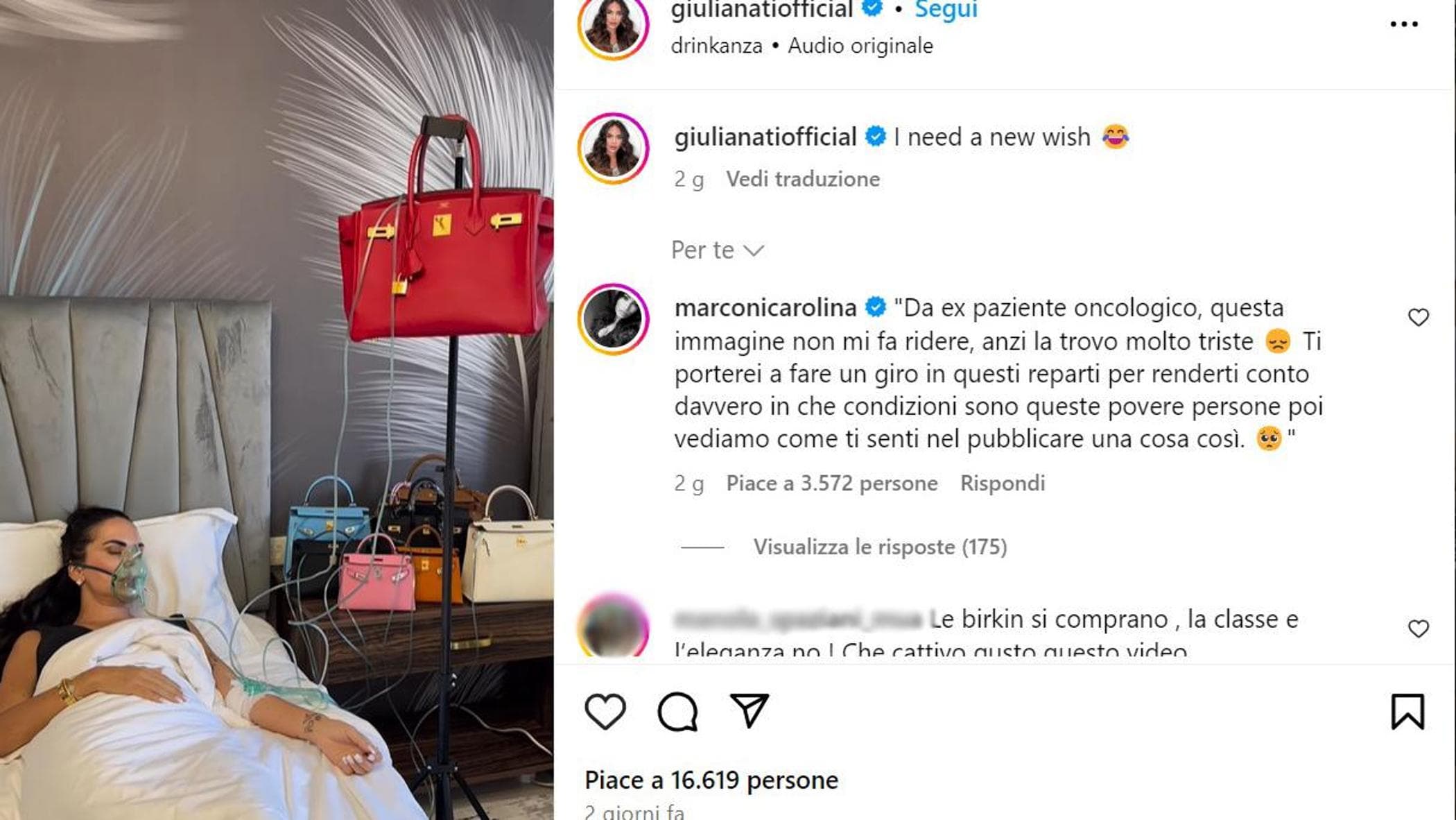 giulia nati borse flebo