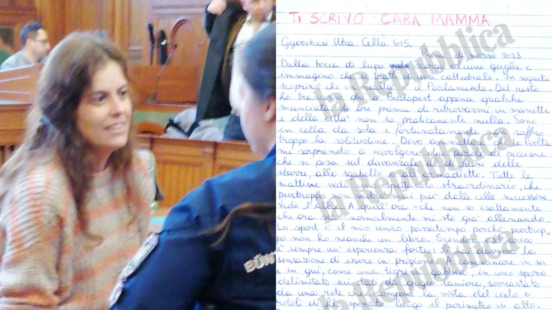 Le lettere dal carcere di Ilaria Salis sui primi giorni di prigionia: «Mi sento tumulata viva»