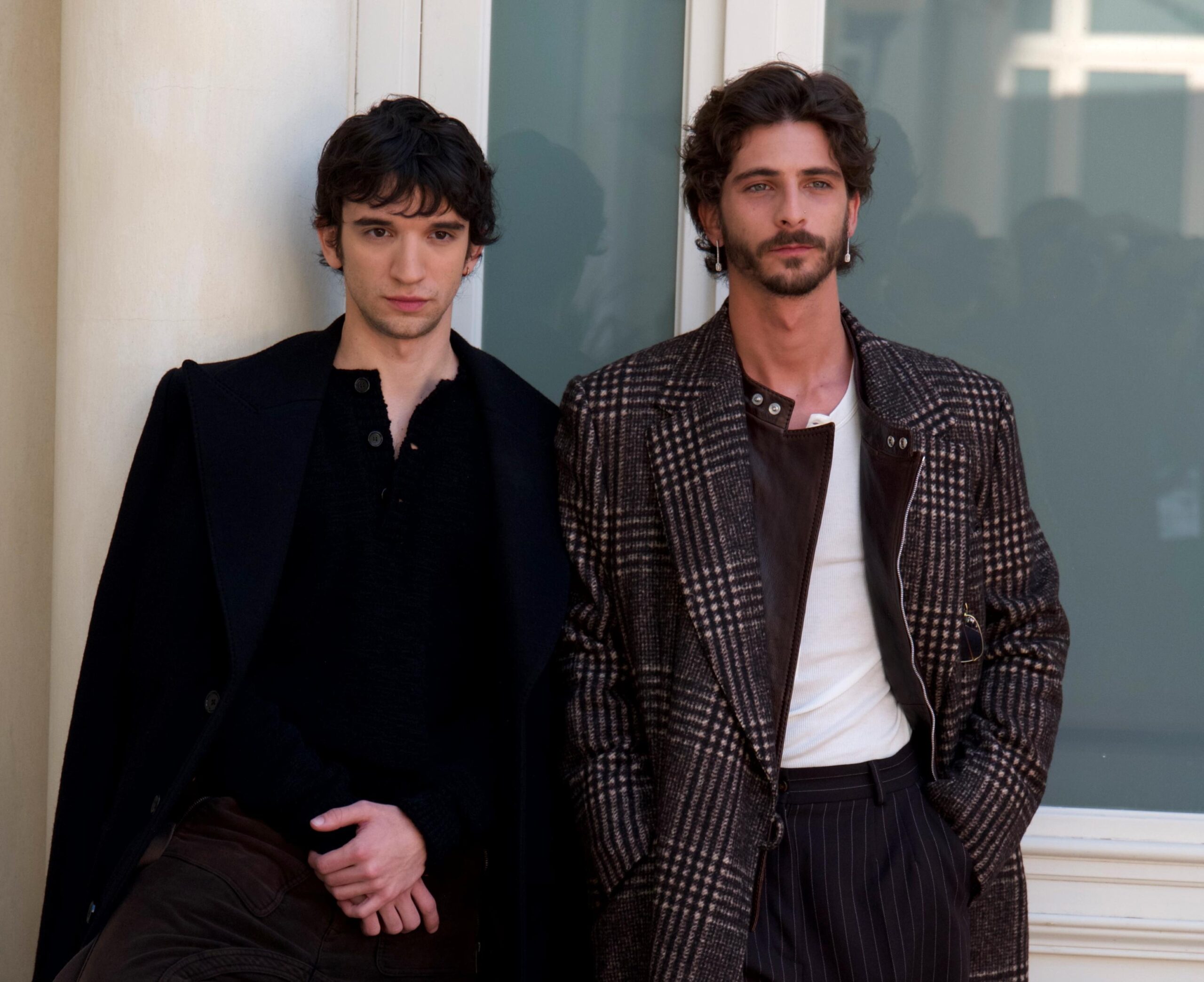 Santi Francesi che partecipa stasera alla  finale di Sanremo Giovani 19 dicembre 2023  ANSA/RICCARDO DALLE LUCHE