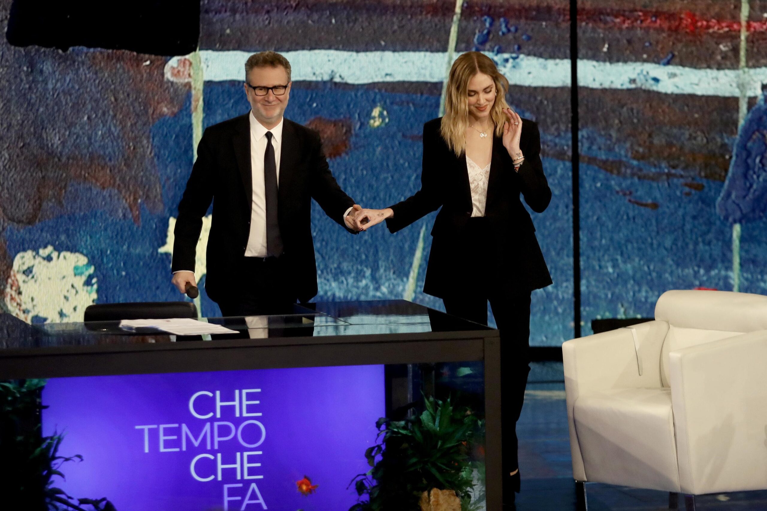 Chiara Ferragni meglio di Beppe Grillo e Papa Francesco, esulta Fabio Fazio: con lei la puntata record di Che tempo che fa