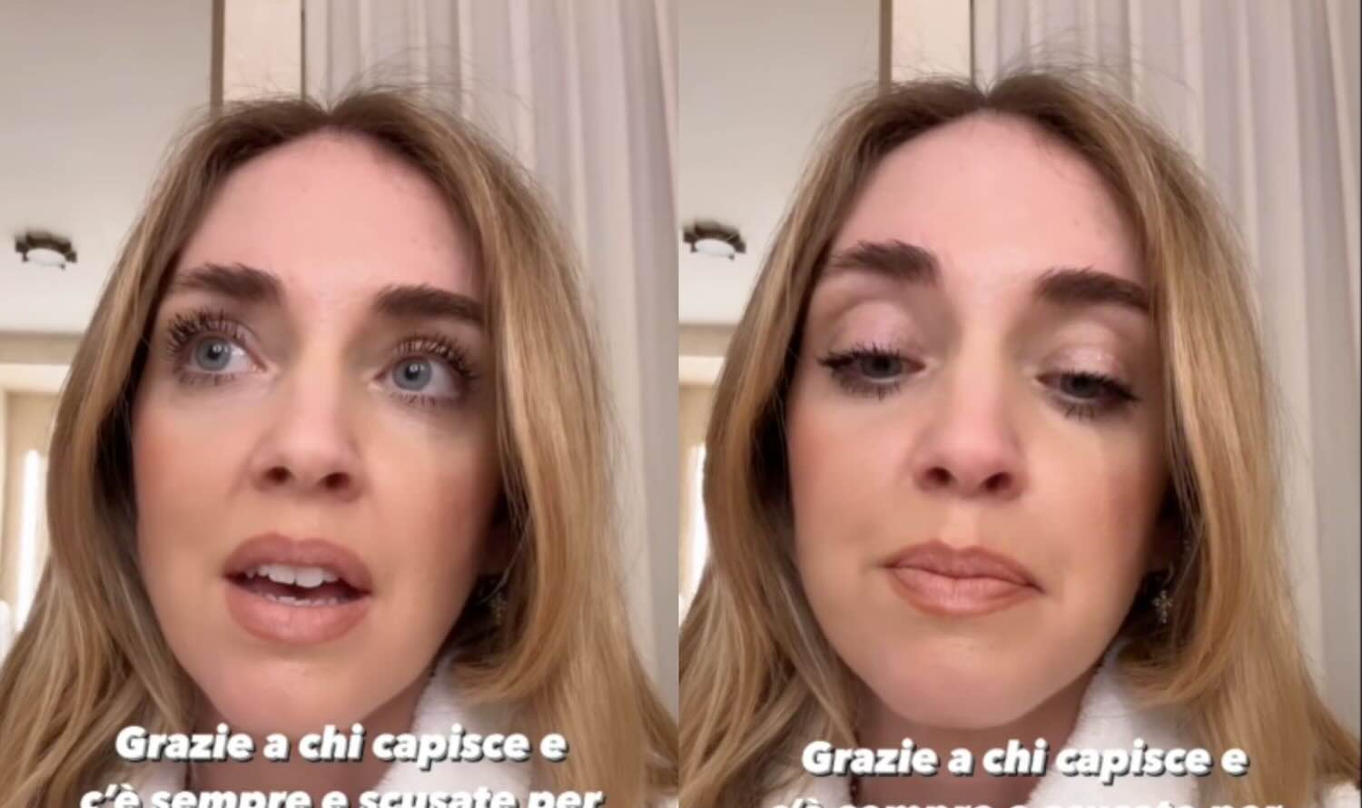 Lo sfogo di Chiara Ferragni in lacrime: «È un periodo di me**a, non posso fingere che tutto vada bene» – Il video