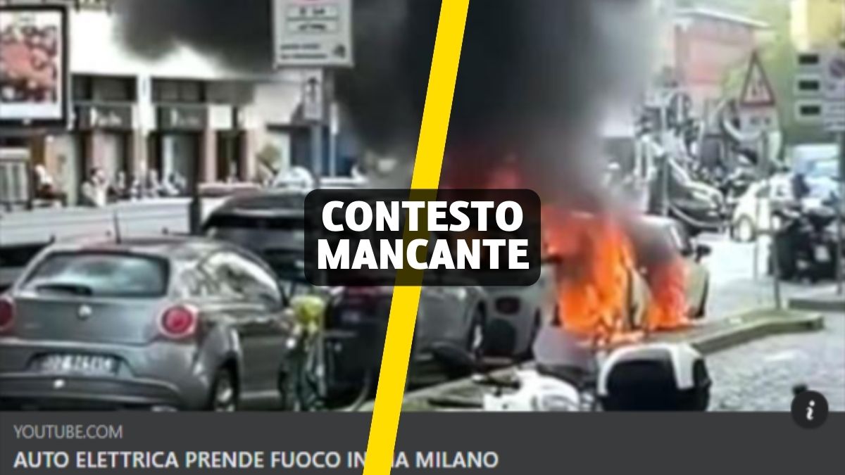 L’incendio in Via San Marco a Milano non è dovuto a un’auto elettrica