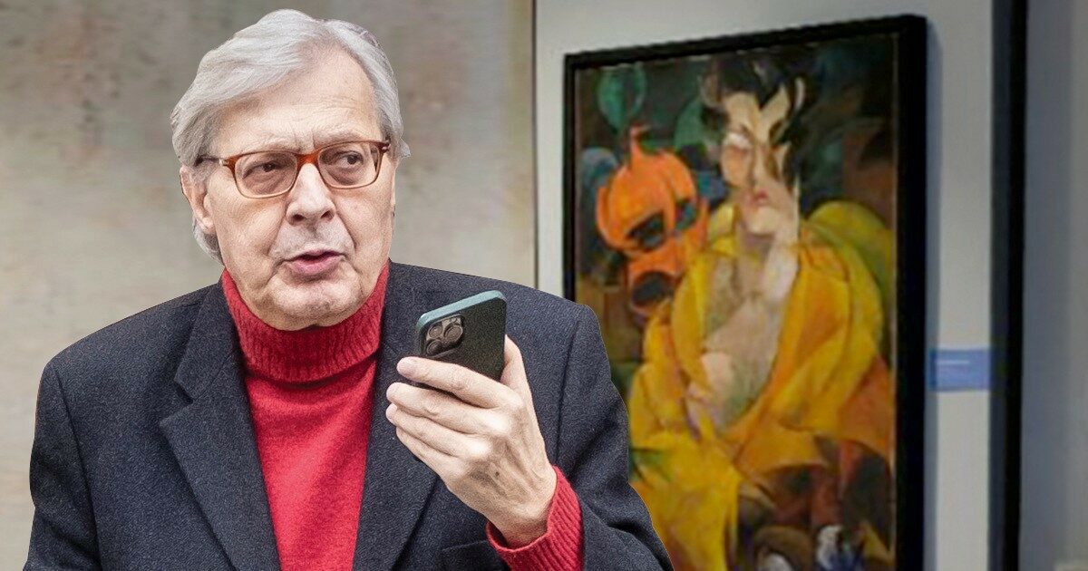 Vittorio Sgarbi e la mostra del pittore Baldessari: «23 opere su 55 sono false»