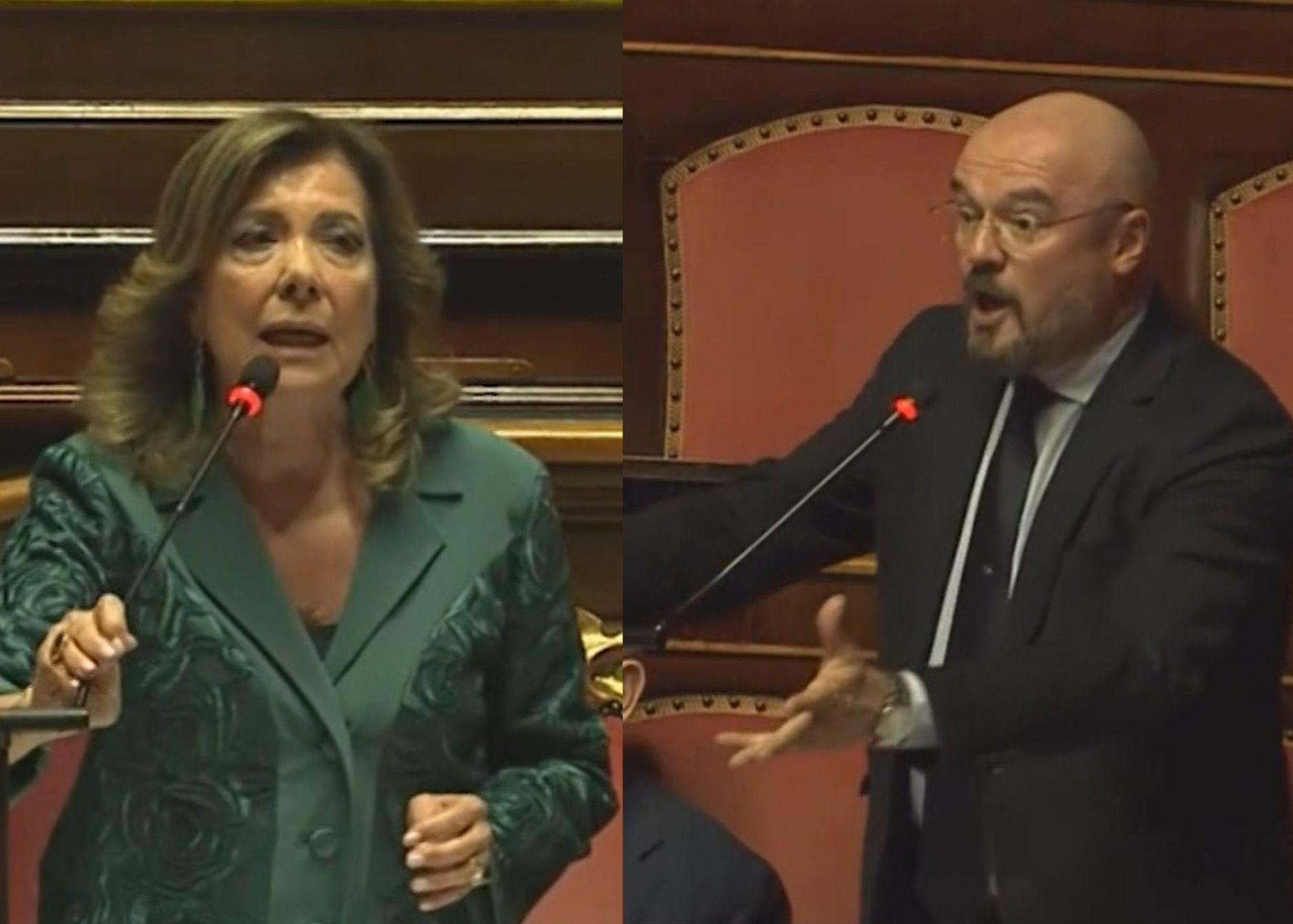 Bagarre in Senato: la ministra Casellati manda a quel paese l’onorevole Borghi – Il video
