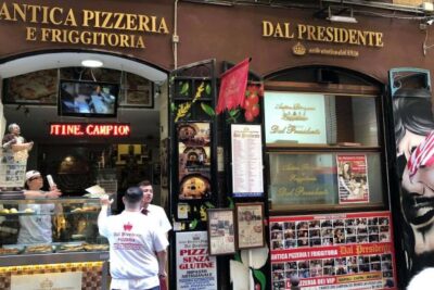 napoli pizzeria dal presidente