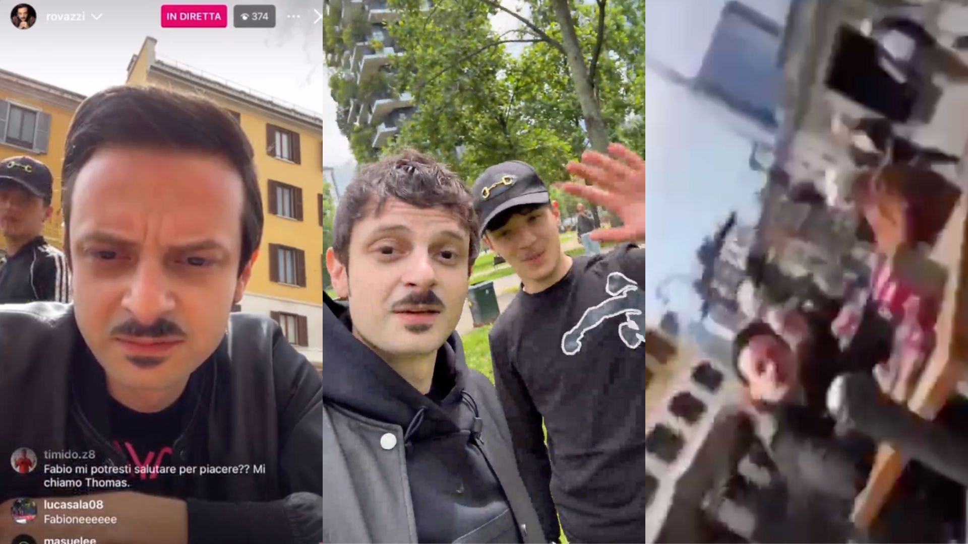 Furto in diretta a Rovazzi, era tutto finto. La trovata per lanciare l’ultimo singolo con Il Pagante: «È un po’ sfuggita di mano» – Il video