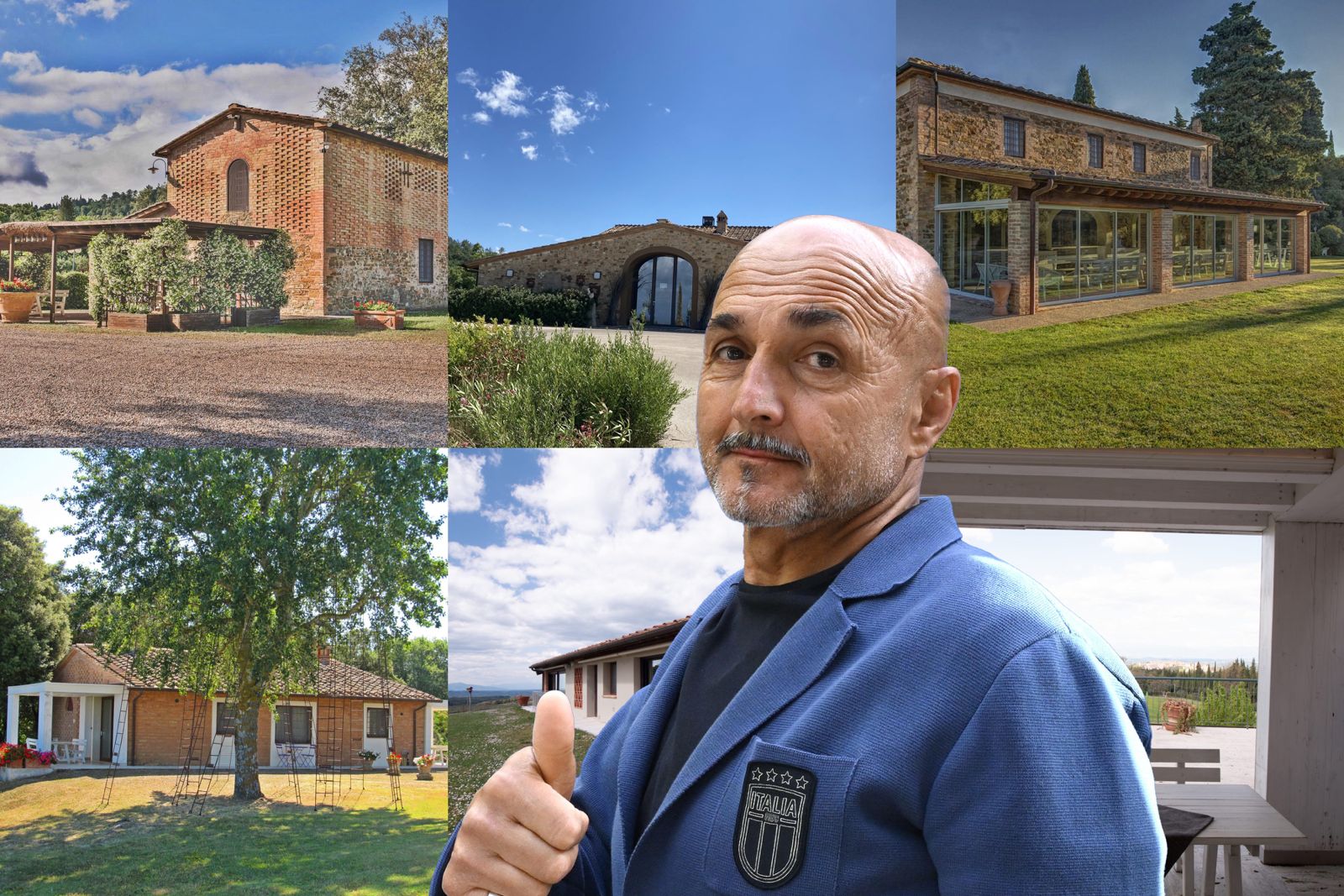 L’Italia ha adottato Luciano Spalletti e non solo come allenatore. Pioggia di contributi pubblici sul suo albergo e la sua società agricola