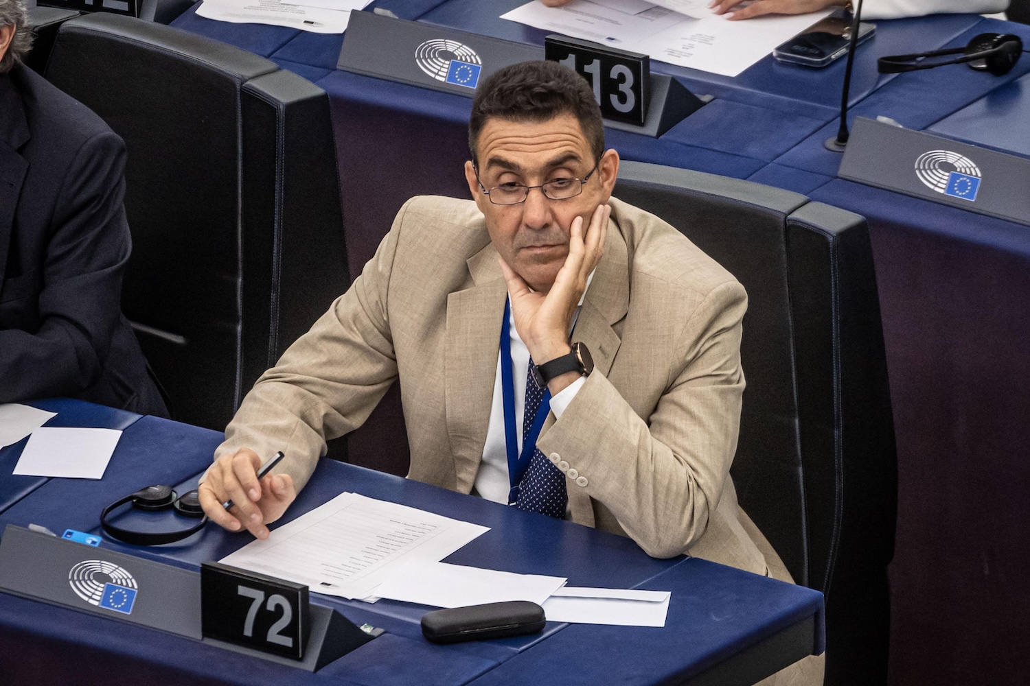 Roberto Vannacci al Parlamento europeo