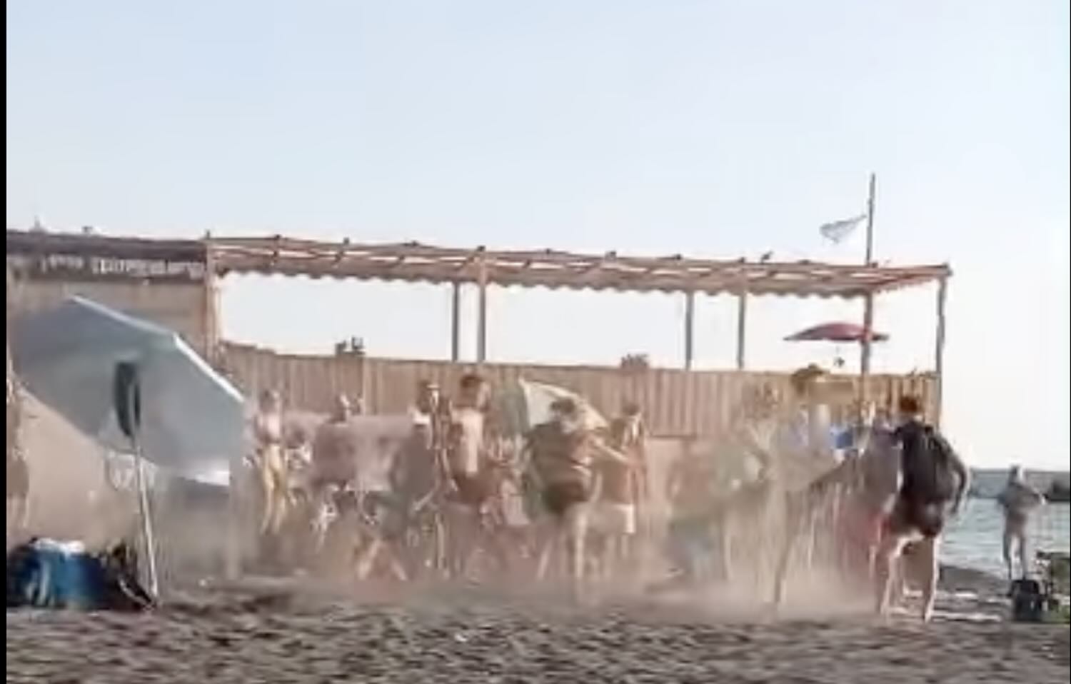 Maxi-rissa sulla spiaggia di Ercolano, calci e pugni tra la folla al mare. Il sindaco: «Fate schifo» – Il video