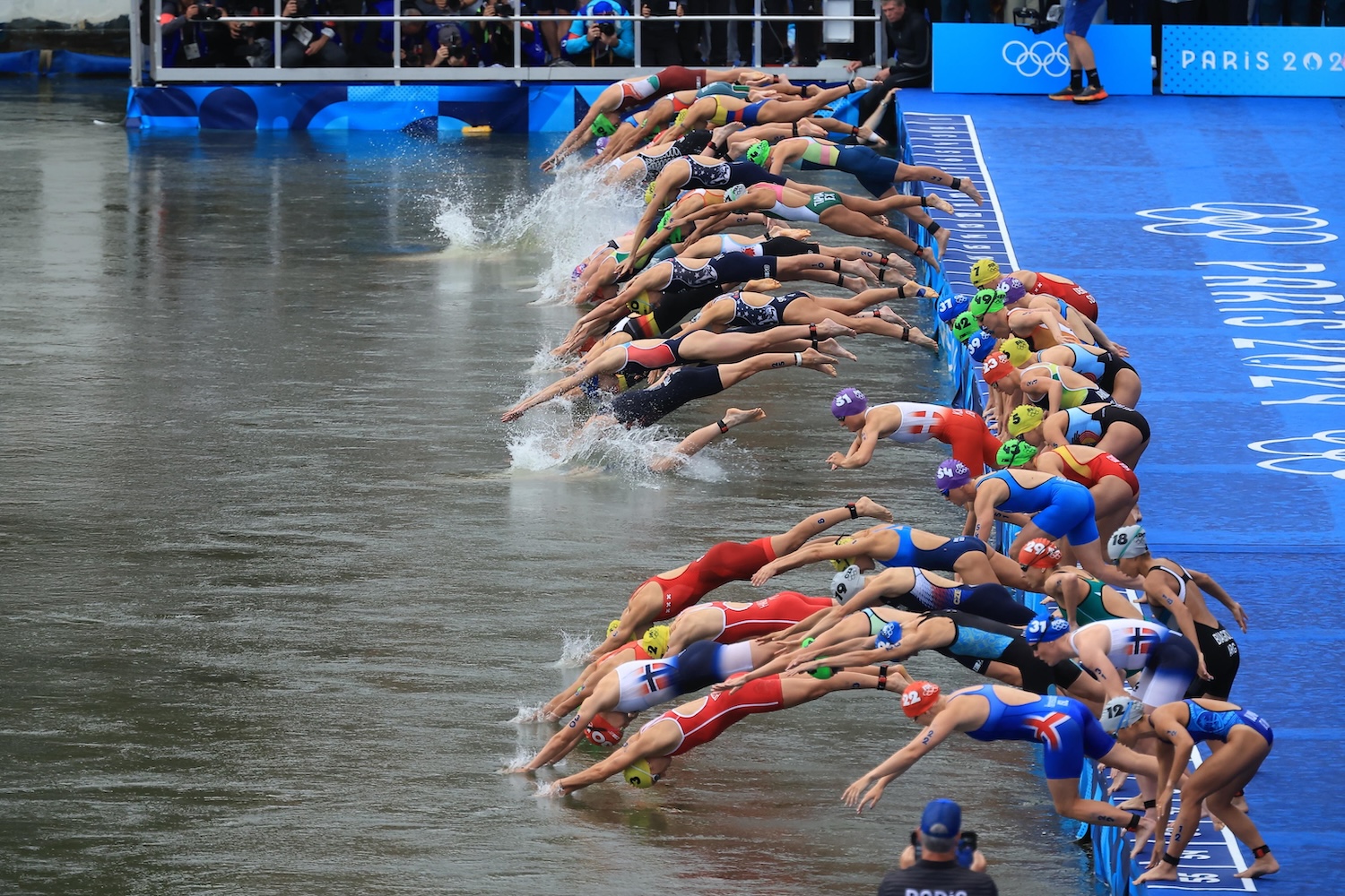 Gara di Triathlon alle Olimpiadi 2024 di Parigi