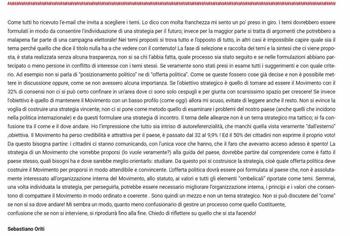 Blog del Mugugno Grillo