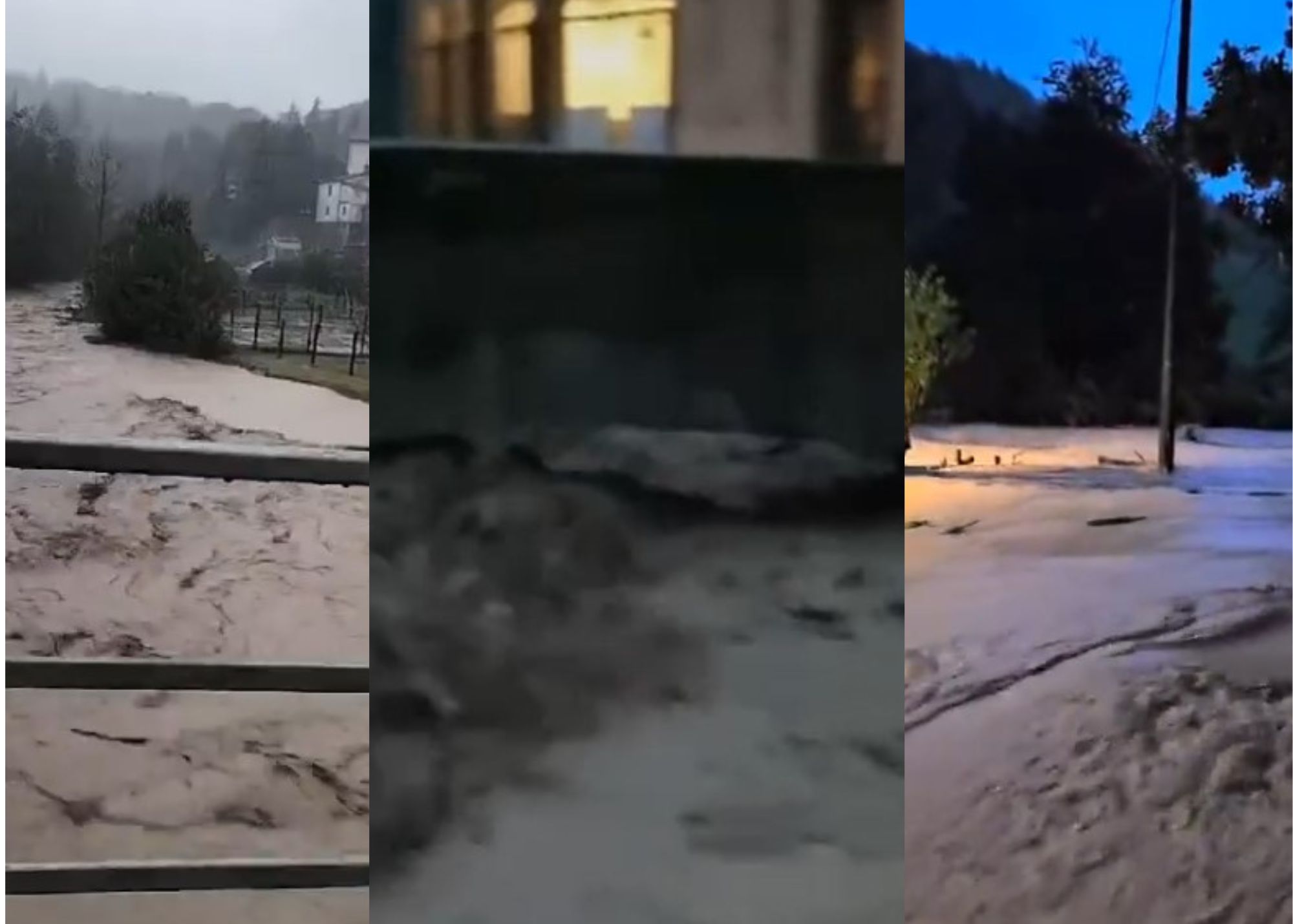 Maltempo in Emilia-Romagna: a Modigliana (Forlì- Cesena) il fiume invade il paese. Famiglie evacuate. Il sindaco: «È peggio del 2023» – Il video
