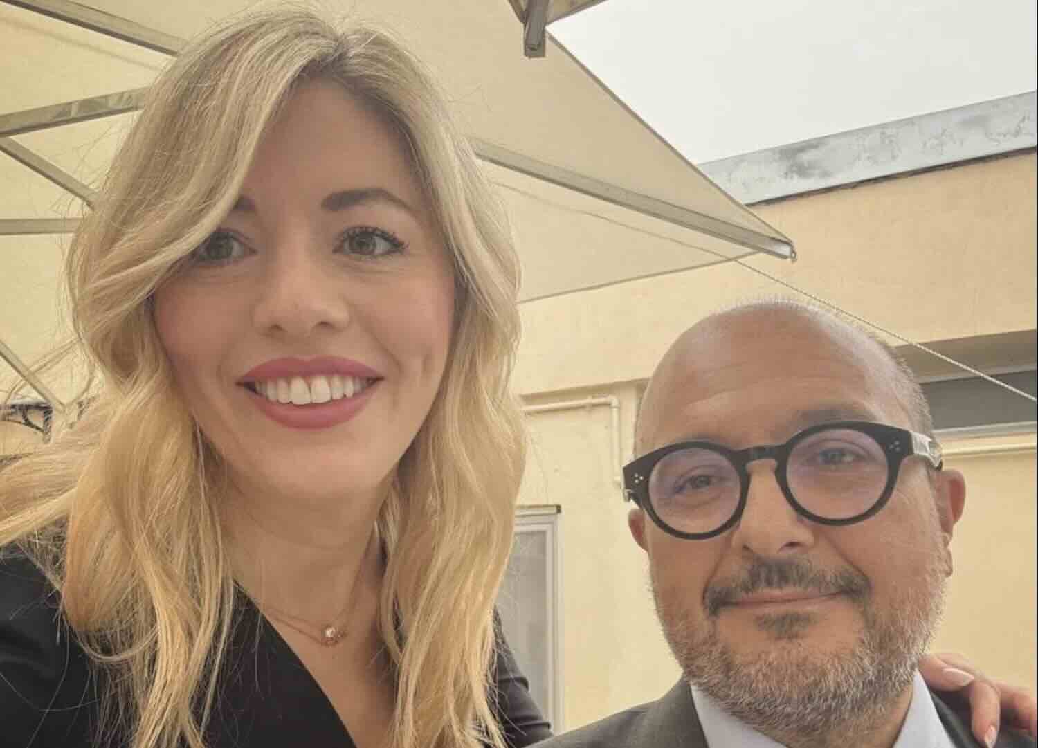 Maria Rosaria Boccia e Gennaro Sangiuliano