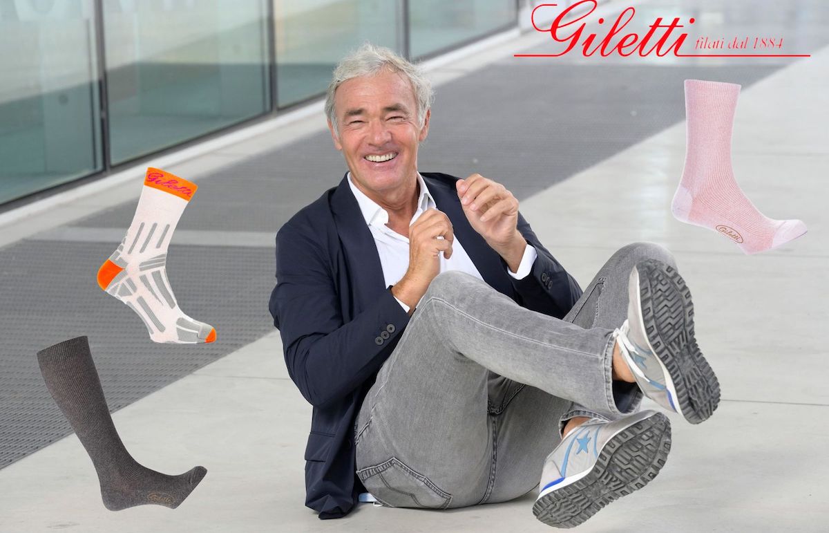 massimo giletti azienda famiglia calze vendite 2024 ripresa