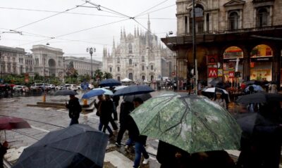 maltempo milano duomo