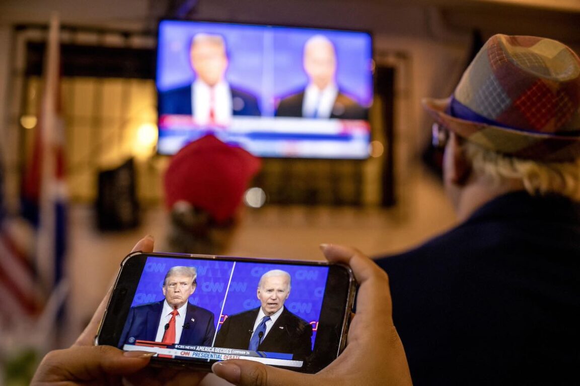 Elezioni presidenziali USA Trump Biden Watch Party