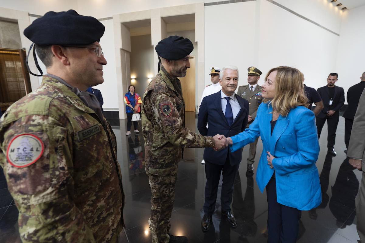 giorgia meloni libano unifil medio oriente