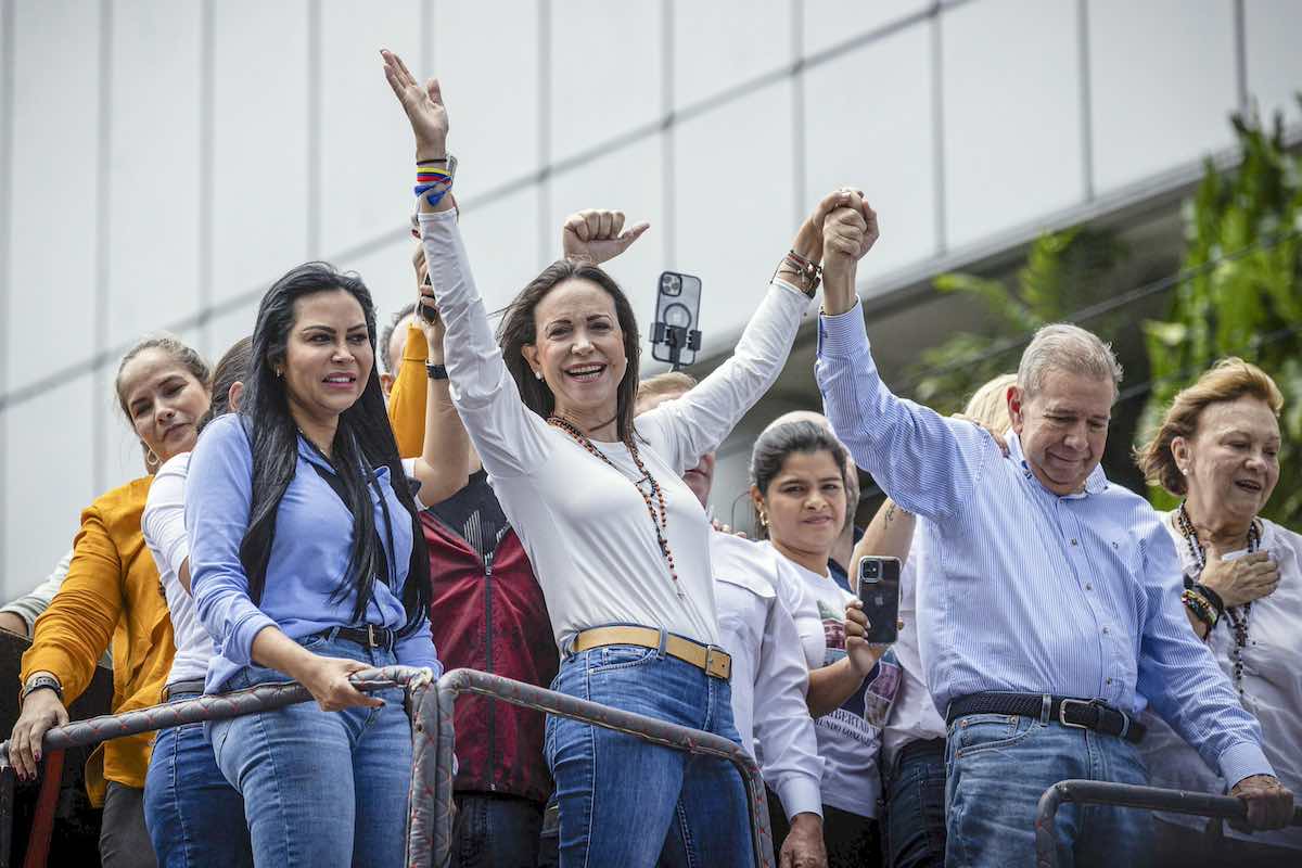 Maria Corina Machado Edmundo Gonzalez Urrutia premio sacharov 2024 venezuela europa