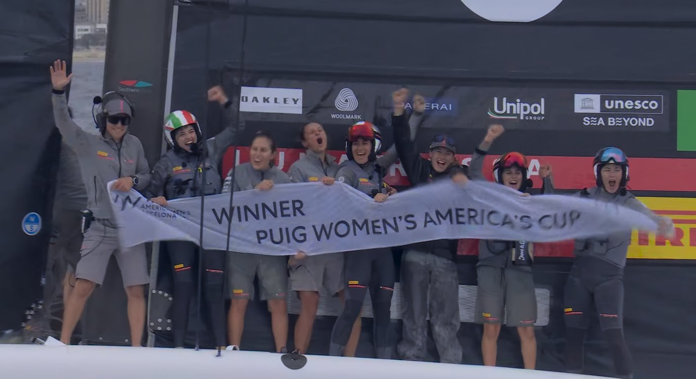 Luna Rossa entra nella storia: le veliste vincono la prima America's Cup