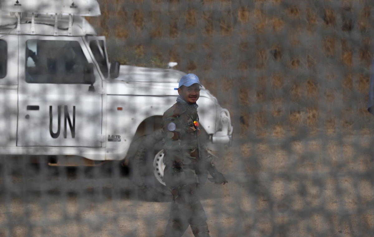 Israele Unifil Libano Onu tank