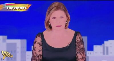 bianca berlinguer fuorionda striscia la notizia rai mediaset