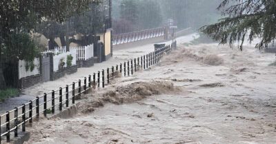 maltempo liguria esonda bormida allerta arancione scuole chiuse