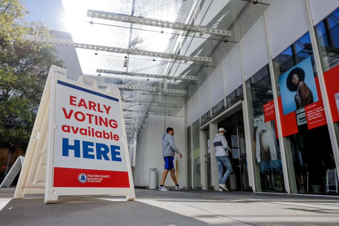 elezioni usa 2024 early voting georgia