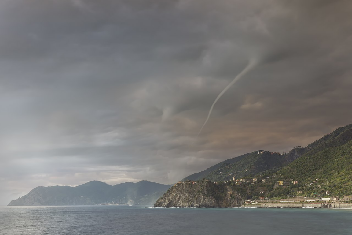 Tromba d'aria Tornado La Spezia 2016 