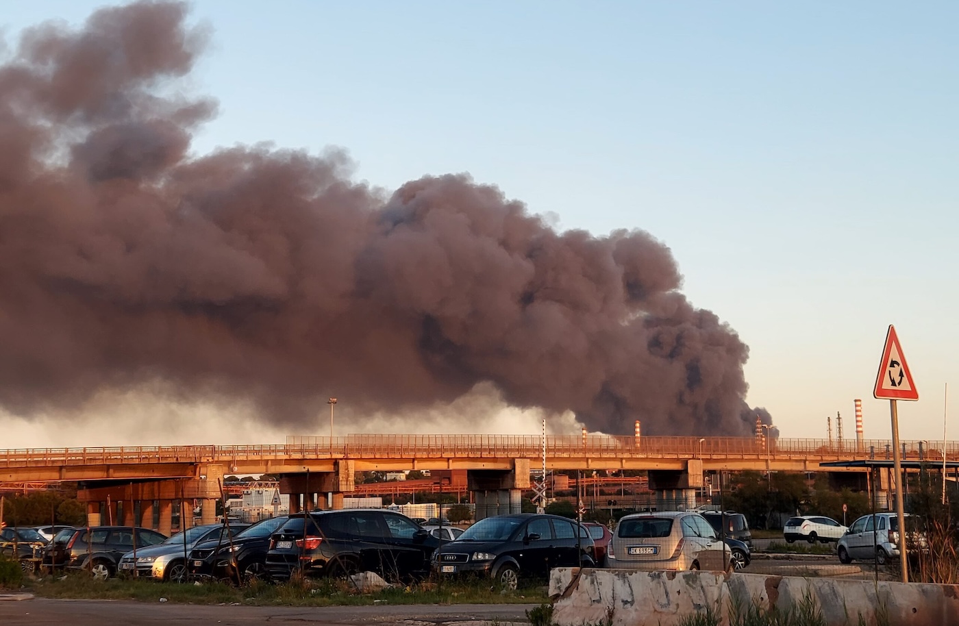 incendio taranto