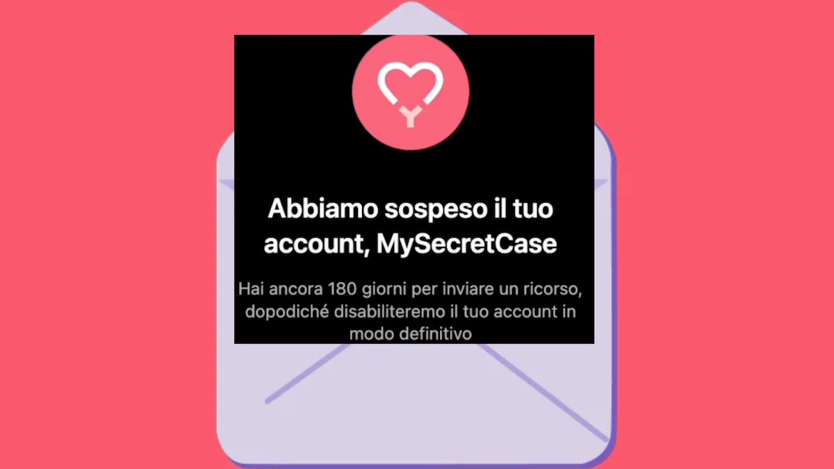 my secret case account sospeso