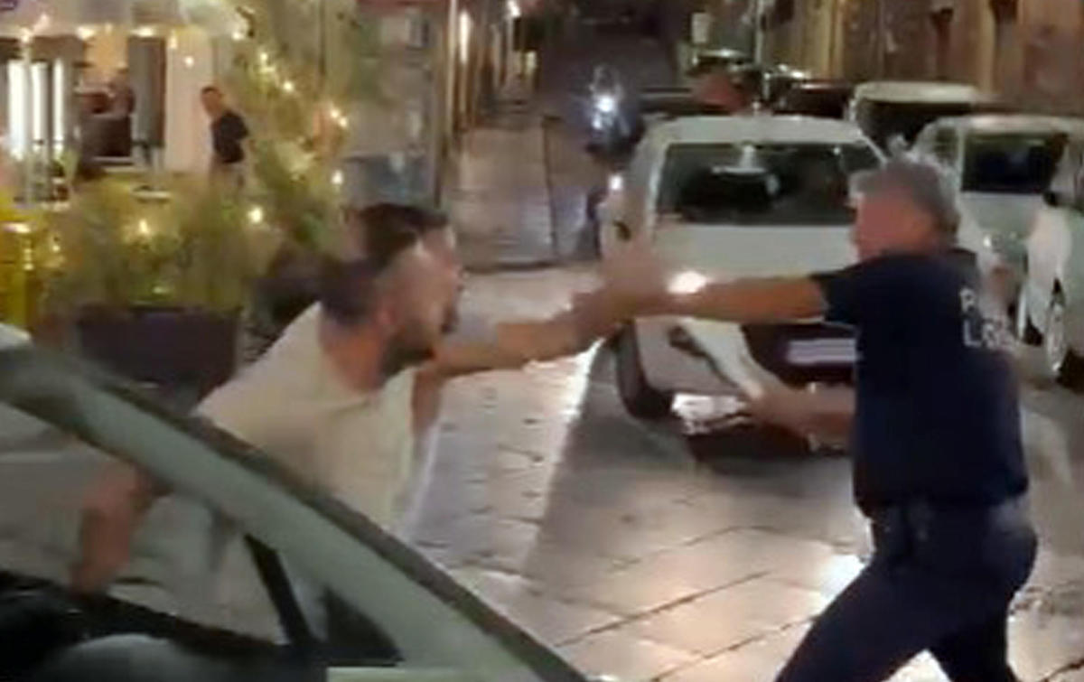 aggressione catania vigili urbani