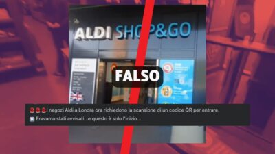 Aldi Shop & Go prigione digitale