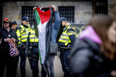 Amsterdam Palestina scontri Israele partita