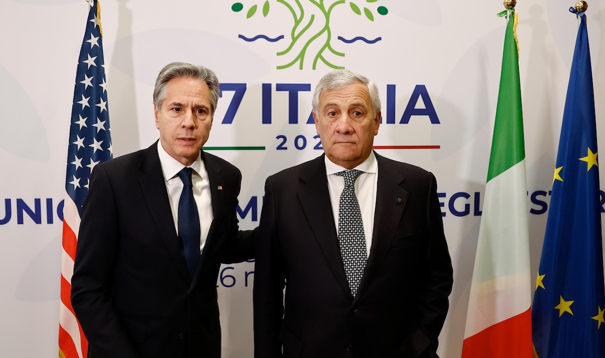 Blinken Tajani G7 Usa Italia