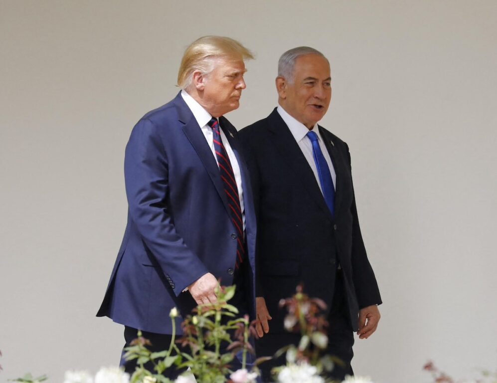 elezioni usa 2024 donald trump benjamin netanyahu