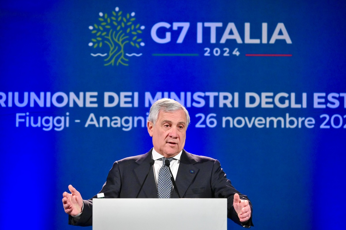 Antonio Tajani G7 governo Meloni