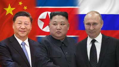 Putin Xi Jinping Kim Jong-Un Russia Cina Corea del Nord Ucraina