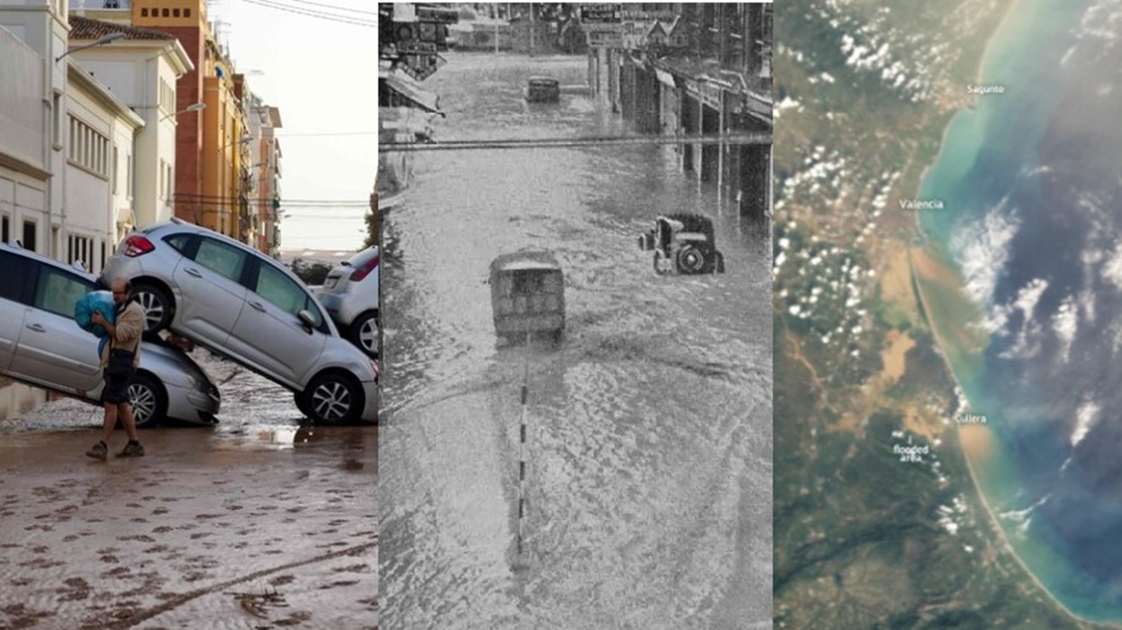 alluvione valencia ottobre 1957 differenza cambiamento climatico