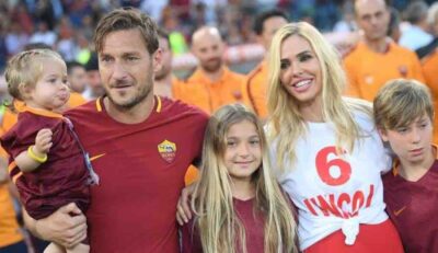 ilary blasi francesco totti abbandono minore denuncia