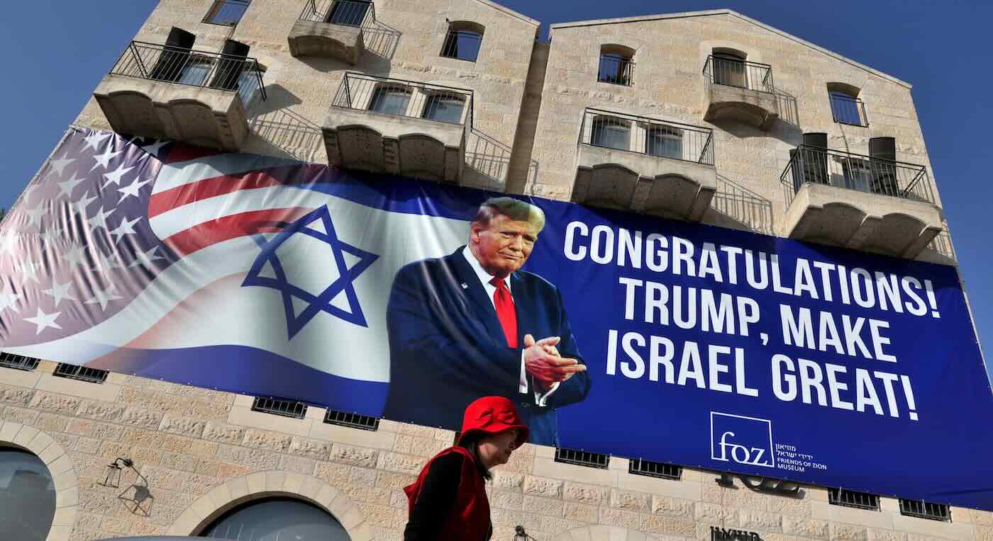 trump israele medio oriente