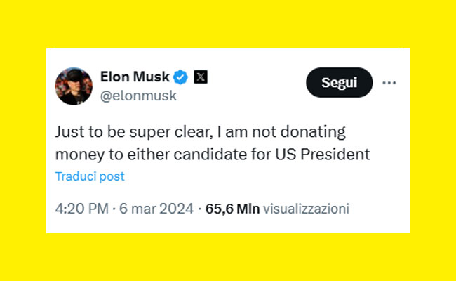 Elon Musk X Elezioni Usa 2024 Fake News