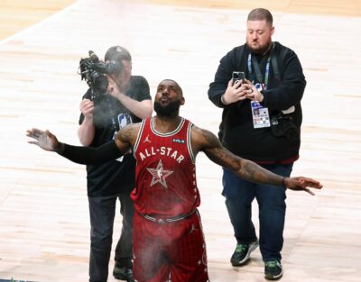 nba all star game lebron james