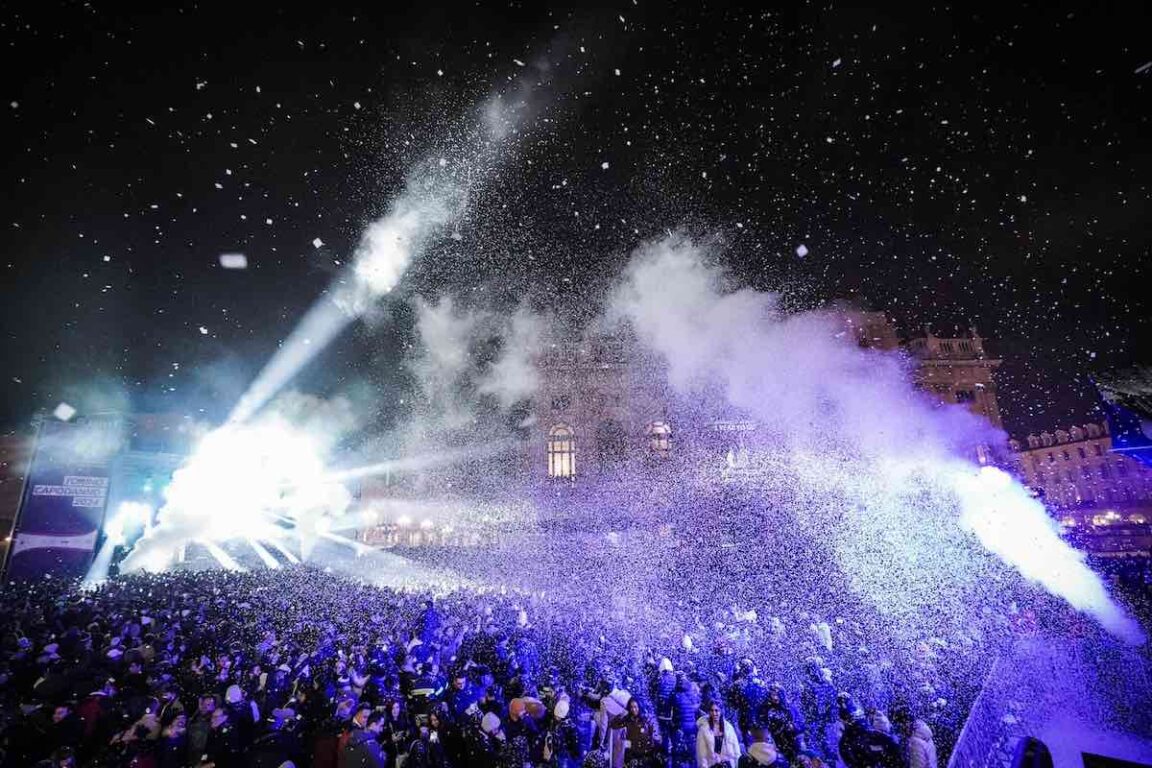 Capodanno concerto Torino piazza Castello