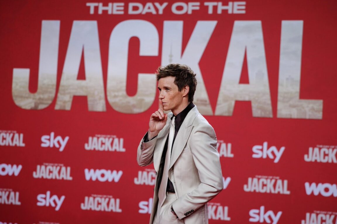 Eddie Redmayne The Day of the Jackal  2024