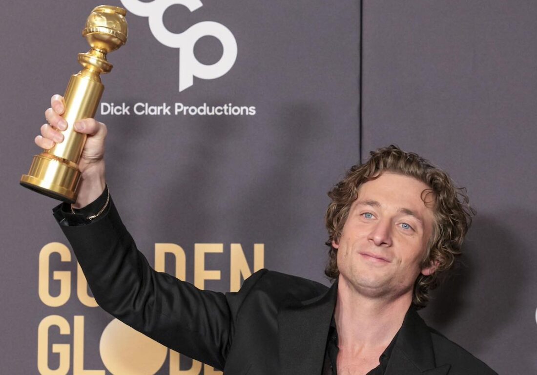 Jeremy Allen White vincitore Golden Globe miglior attore serie televisiva commedia o musicale The bear 2024